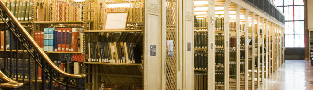 References - Library shelves