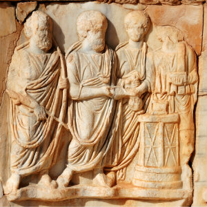 Statue of Four Evangelists - The Origin of Christianity – What Can Historians and Archeologists Tell Us?