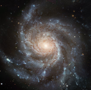 Pinwheel Galaxy - 23,000,000 light years away - M101